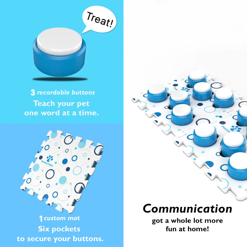 PawkieTalkie Pet Talking Buttons