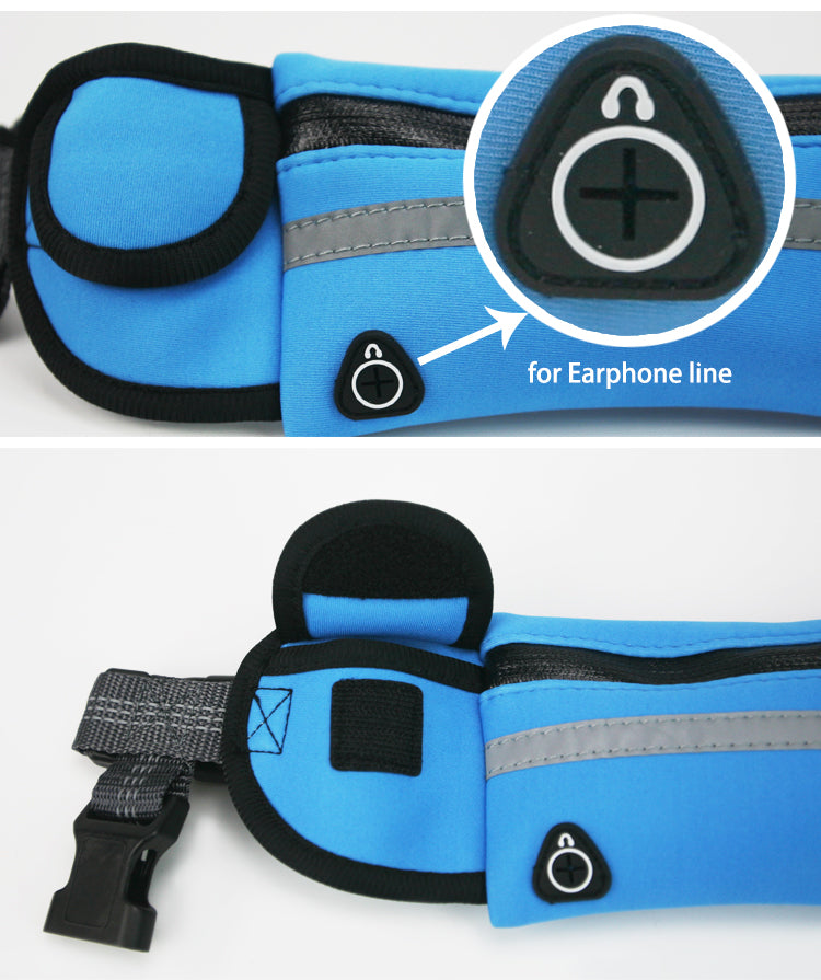 Runner Pouch + Bungee Dog Leash Set