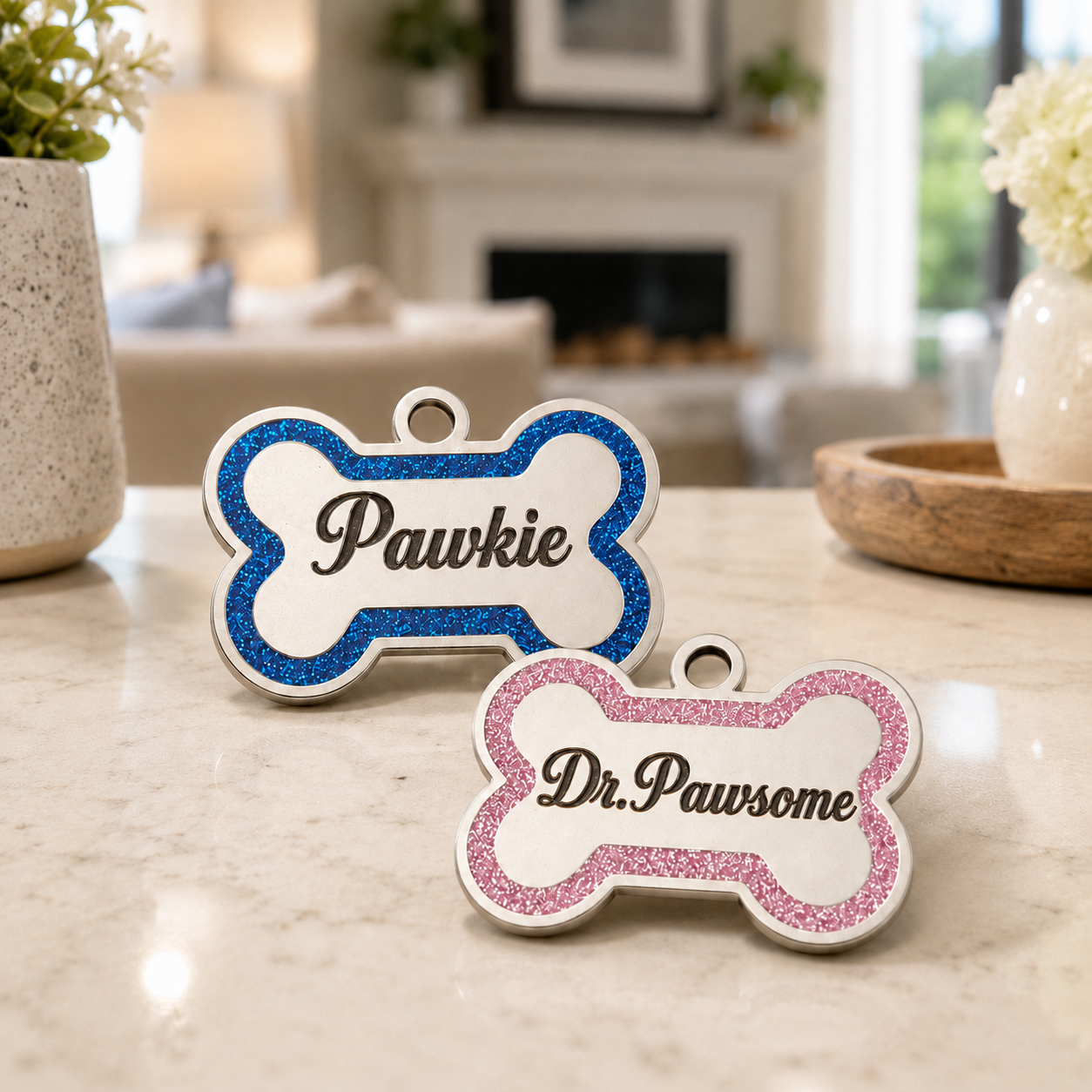 Custom Pet Name Tag (77% OFF)