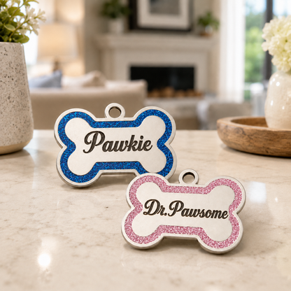 Custom Pet Name Tag (77% OFF)