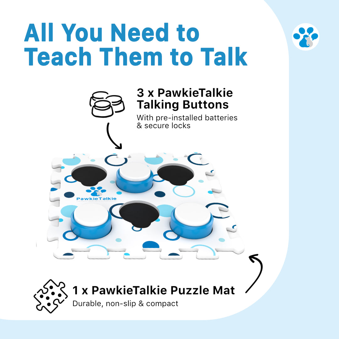 PawkieTalkie Pet Talking Buttons