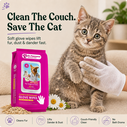 Soft Bathing Glove Wipes