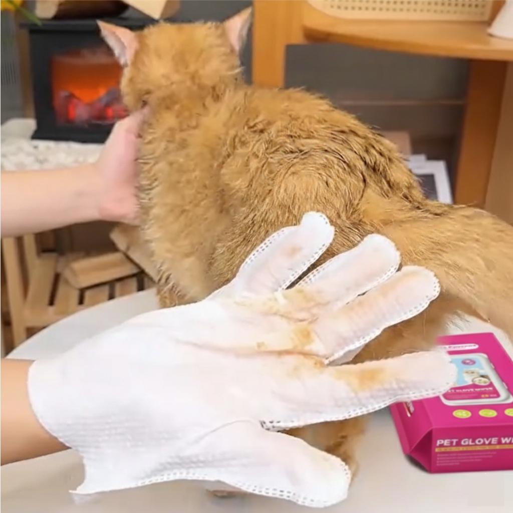 Soft Bathing Glove Wipes