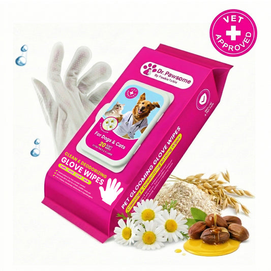 Dr. Pawsome Clean & Deodorizing Glove Wipes